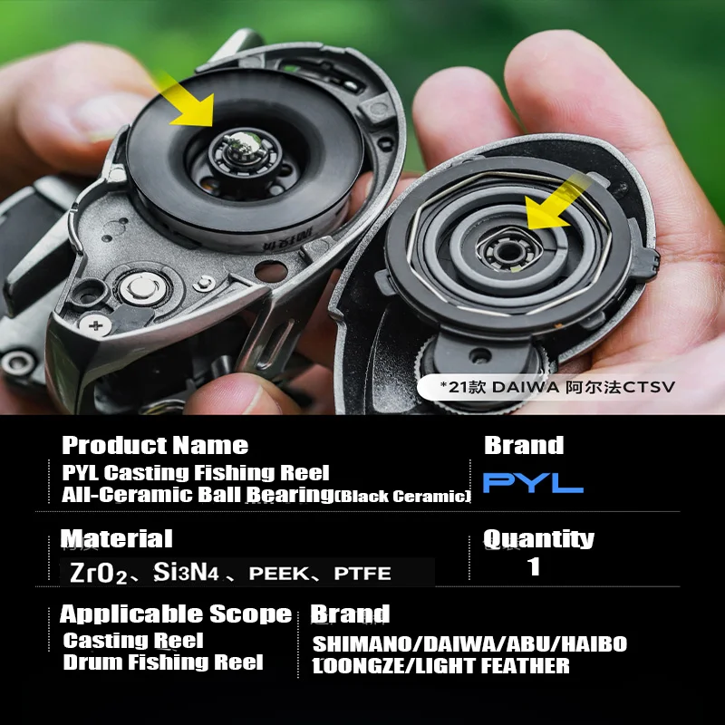 PYL Cast Fishing Reel, all-cer - Fly Reel 评论和价格